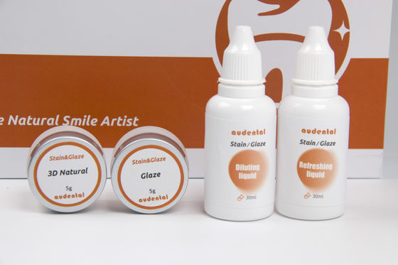 Manchas y esmaltes para laboratorio dental para coronas de zirconia, esmalte cerámico en polvo, pasta de esmalte, pasta de esmalte