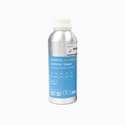 Polvo profesional CoCr Cobalto Cromo SLM para la impresión 3D de metal dental de marcos y abutments parciales