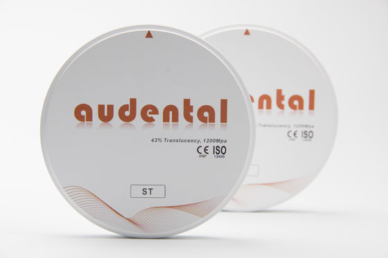 Audental Dental Lab 3D Pro Zirconia Bloque 98mm Fuente de alimentación manual Precio de fábrica Disco de zirconio de alta calidad
