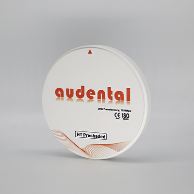 Audental Mejor precio HT Bloques de zirconia blanca Laboratorio dental Sistema CAD CAM Dental Circonia dental de consumo