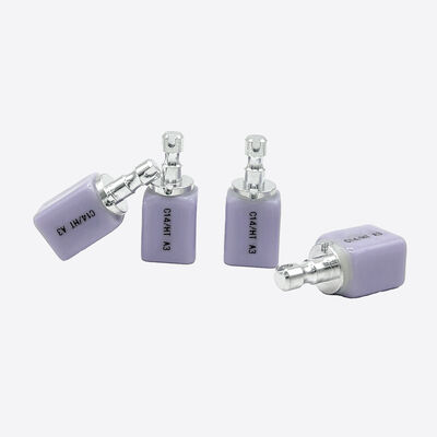Cerámica de vidrio dental de disilicato de litio, material diseñado para carillas, coronas, inlays, onlays y puentes anteriores de 3 unidades